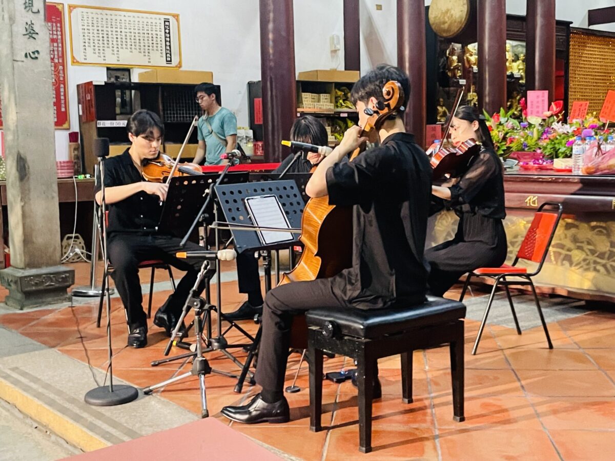 慶祝開化寺3百年　邀請旅美作曲家、小提琴家最新作品《In Time [時。逝] – 給弦樂四重奏》