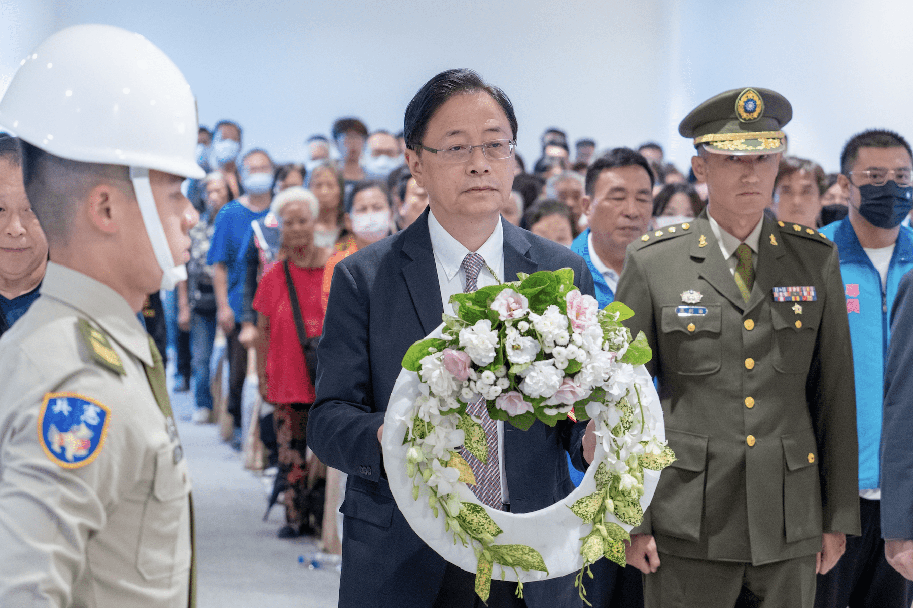 秋祭典禮隆重舉行     張善政向犧牲先烈致上最高敬意