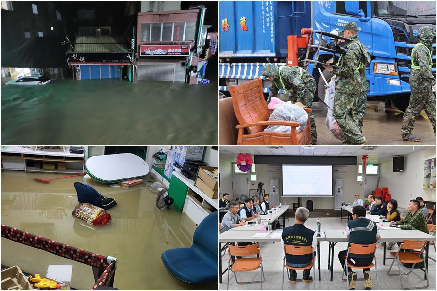 影音/鳳凰過後宜蘭救災不停歇 從速復原爭取補助