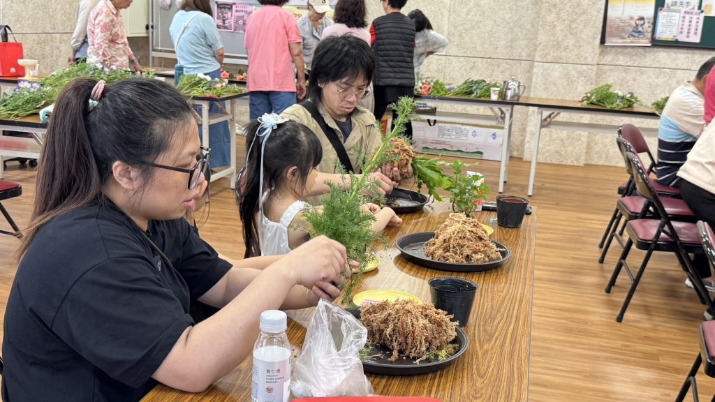 田園城市融入綠色療癒　北市苔球手作課程引領市民回歸自然