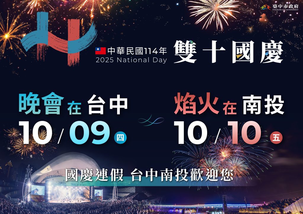 還沒訂房動作快！　台中南投雙城迎國慶 中市旅宿訂房率攀升