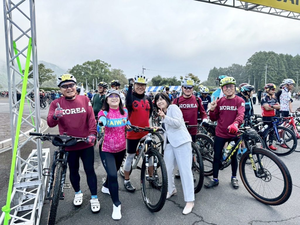 國際友誼再延續！　中市觀旅局受邀參與日本佐伯市自行車交流
