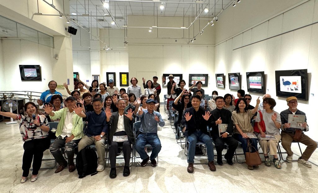 畫筆裡的青春少年兄！　中市「鳥魚‧魚鳥」黃票生特展 帶您重返藝術初心