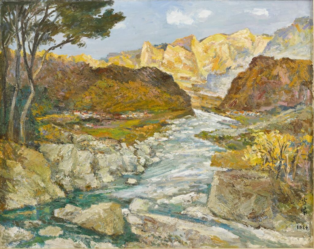 中美館重點藏品搶先看！　葉火城〈火炎山下〉將於開館展亮相