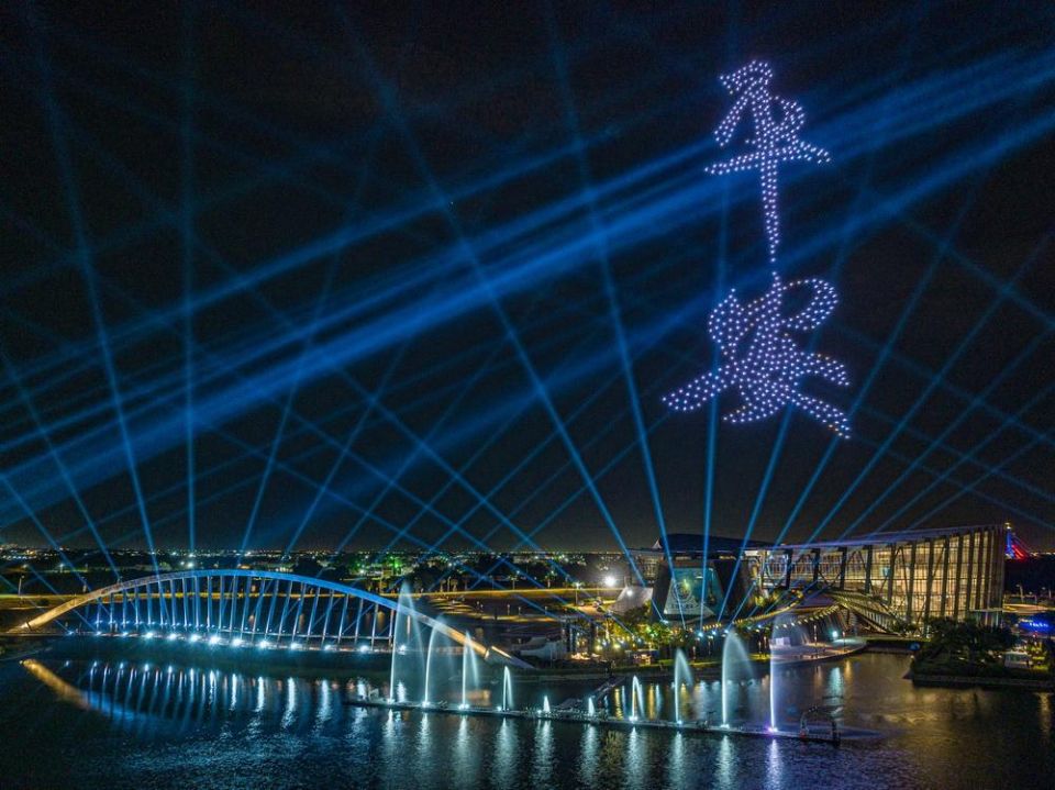 故宮南院夏日親子藝術月開跑　水舞無人機展演接力登場