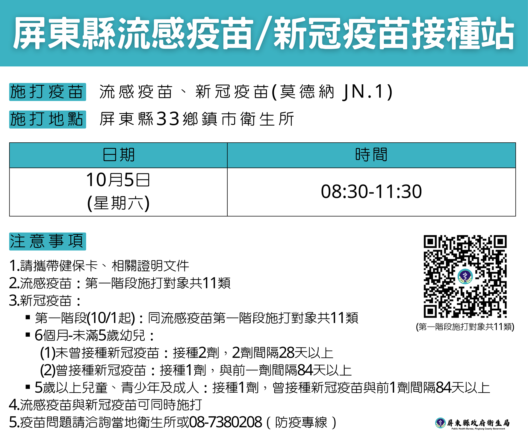 風災後呼籲民眾做好防護　儘早清理家園預防傳染病及接種疫苗