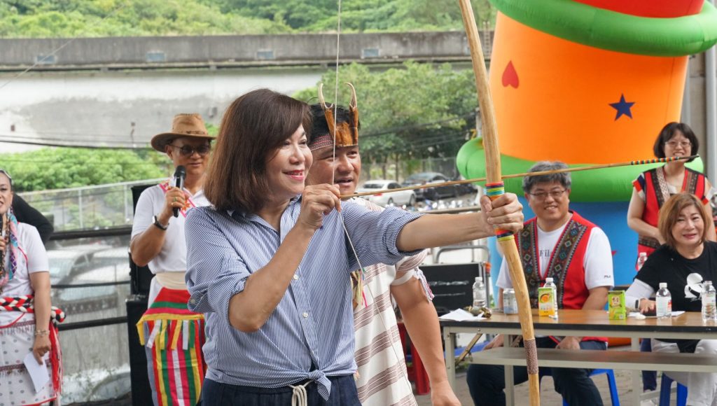基隆中山區祖靈祭暨豐年祭登場　邱佩琳：文化傳承需要你我同行