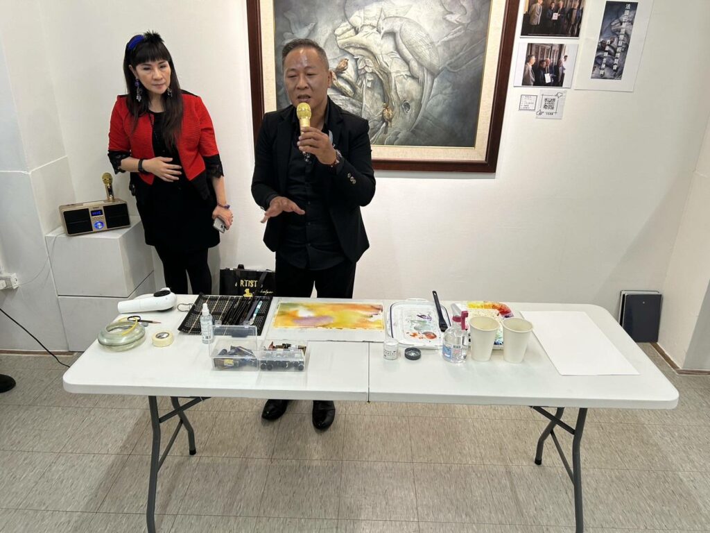 當中醫遇上藝術！陳明順「心情點滴」展出 以畫筆書寫人生