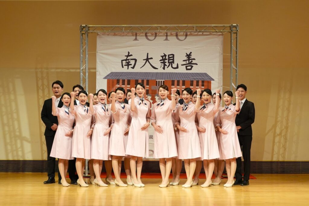 連續五年榮膺國慶禮賓接待學校　南大親善大使團展現自信風采