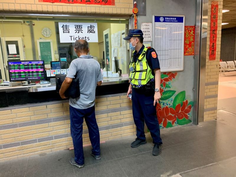 台南男迷路竹田鄉道　潮州警護送至車站返家