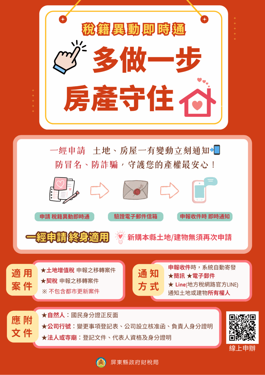 「稅籍異動即時通」 即刻掌握不動產異動資訊 打詐防騙新標竿 AI迎接新世代