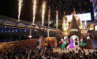 海港城與香港迪士尼樂園度假區合作於維港海旁舉辦「Magical Christmas」聖誕活動