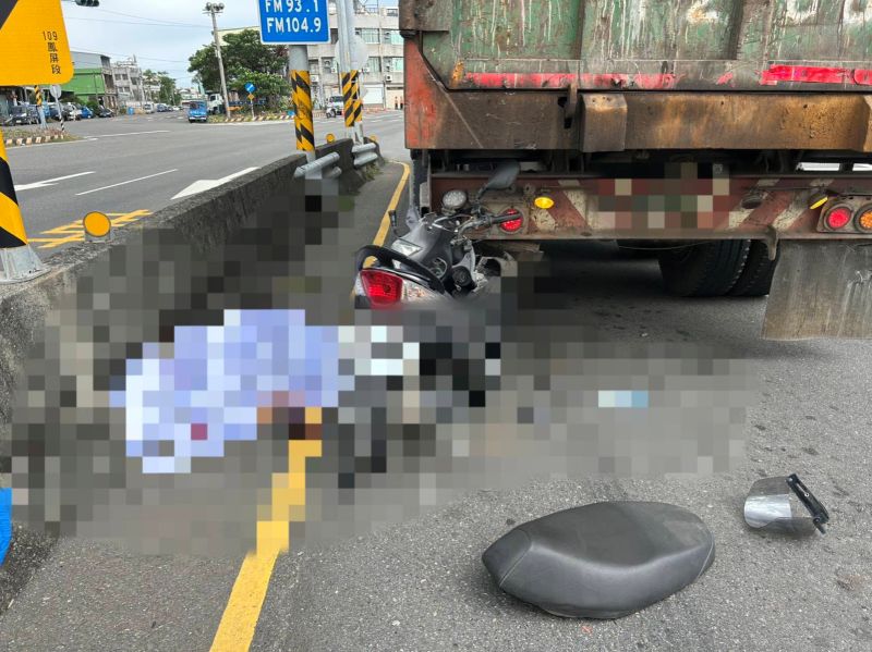 台17線與臥龍路口交通事故　機車騎士當場死亡