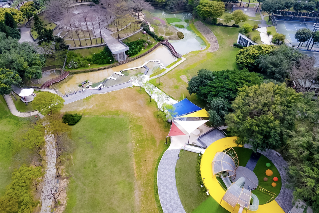 陽明公園華麗變身     全新兒童遊戲場啟用     市民享受安心舒適新環境
