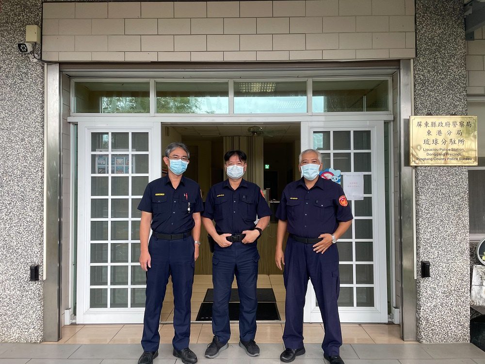 船班停駛近一週　小琉球警父親節堅守崗位