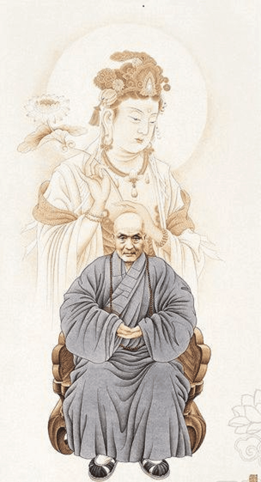 “地承萬物不辭重　人人在手無上德”