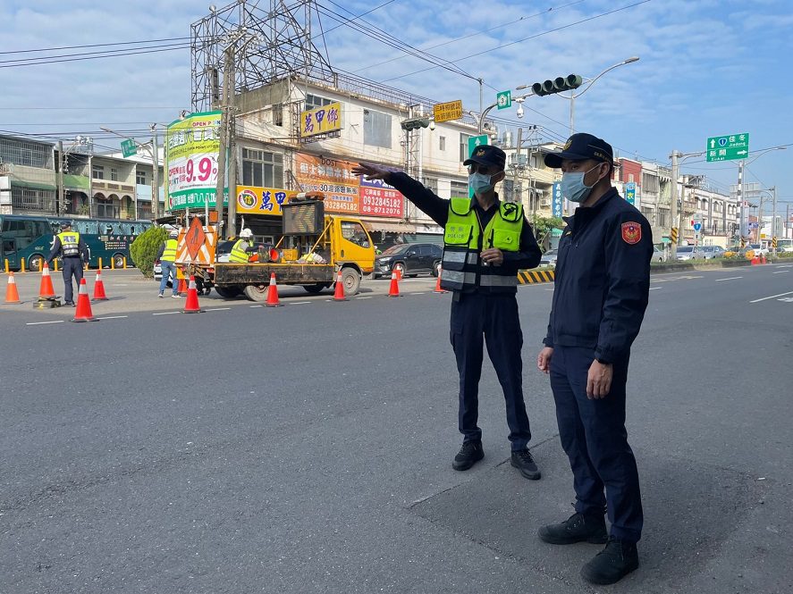 枋警分局長新上任　首次連假視察水底寮車況