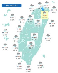 還沒下完！鋒面通過「今雨更大、更濕冷」　網哀號：快發霉了