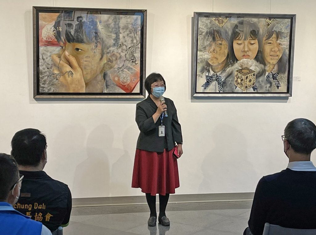 大明高中學生畢業美展    藝術種子盛開綻放