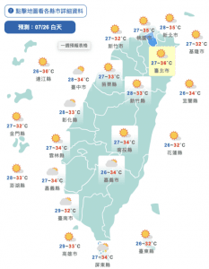 低壓逐漸接近！天氣轉不穩定、水氣增　擾動發展恐變天