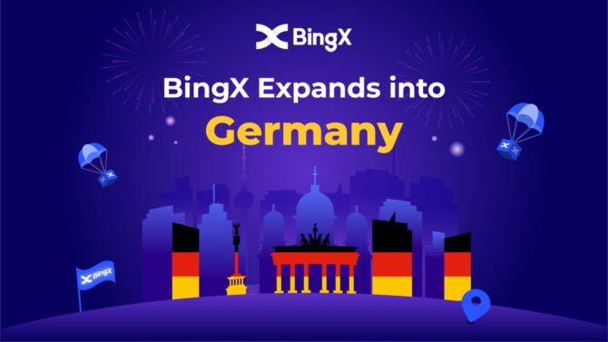 知名社交貨幣交易所BingX 將足跡擴展到德國