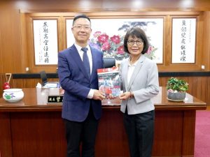 「當代法律」雜誌社社長王晨桓　拜會高市議會