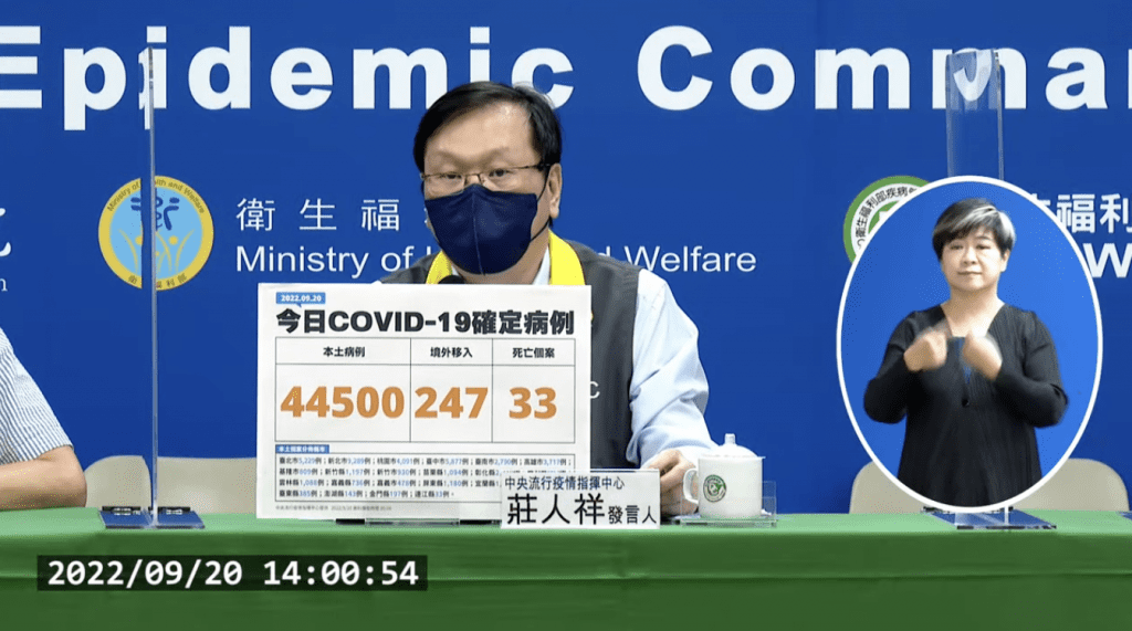 今本土+44500、境外+247　新增33例死亡