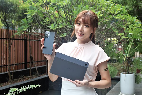 OPPO 中階新機 Reno8 Z、首款平板 OPPO Pad Air 在台發表