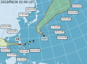 一張圖看一週天氣！這3天好天氣　輕颱「庫拉」明恐生成