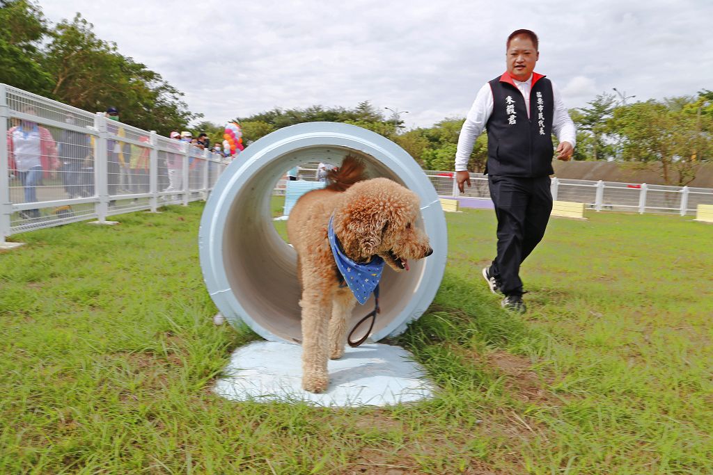 苗栗市寵物公園落成啟用