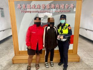 兩女身無分文滯留超商　內埔警及時伸援助返家