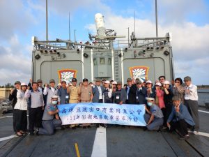 高雄縣進出口商業同業公會今(28日)至澎湖敬軍慰勞活動