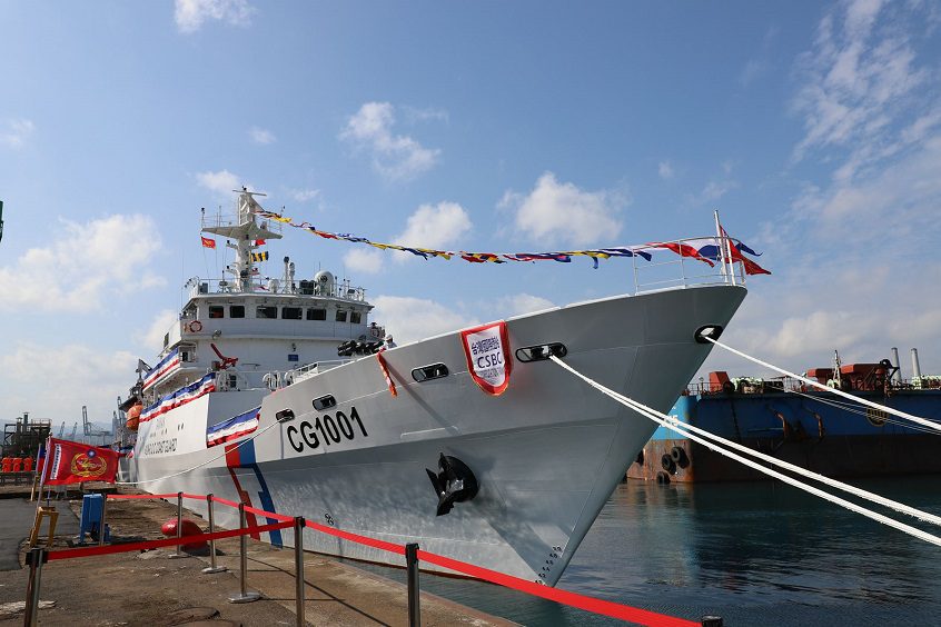 台船公司建造的彰化艦交船 暨台中艦命名下水聯合典禮 - 屏東時報電子報
