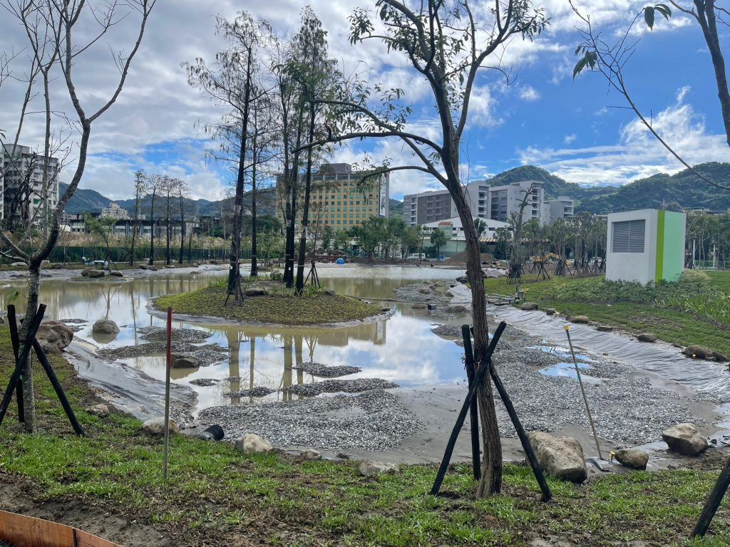 迎接雙核心產業重鎮 新店綠湖公園地下停車場將完工