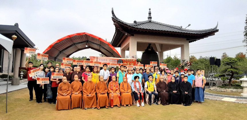 金指山寶鼎佛國寺免費提供15,000個愛心便當　承載心意與鄉親結緣