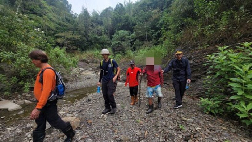 老翁騎百公里迷途山區　警消搜索溪谷尋獲