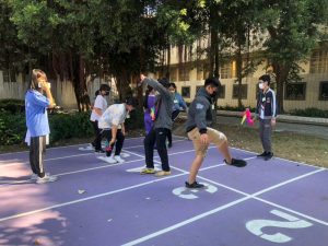 林園區「中芸盃雙語學力趣味競賽」在中芸國中，林園區五國小比雙語、比趣味闖關