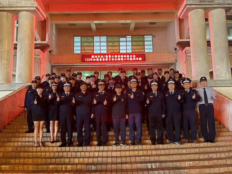 春節恆春警民護治安　民力大隊奔南慰問