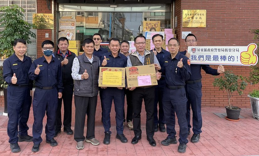 感謝有您！　枋寮鄉長慰問112年加強重要節日安全維護工作枋警團隊