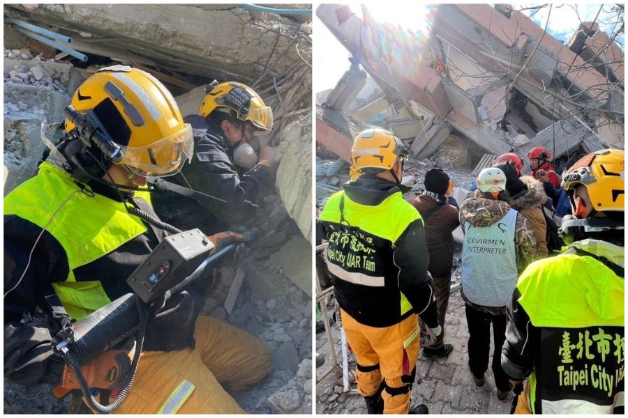 影音／土耳其災後50個小時　臺灣搜救隊救出1名受困者、已恢復生命徵象