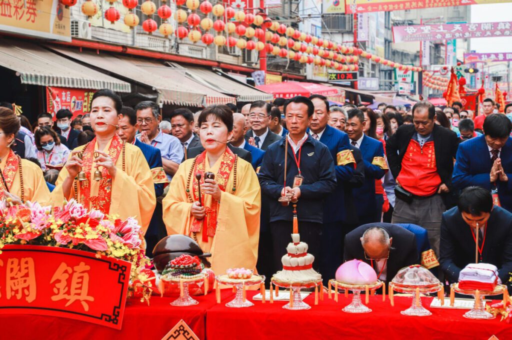 大甲媽祝壽大典循古禮　新港奉天宮萬人空巷