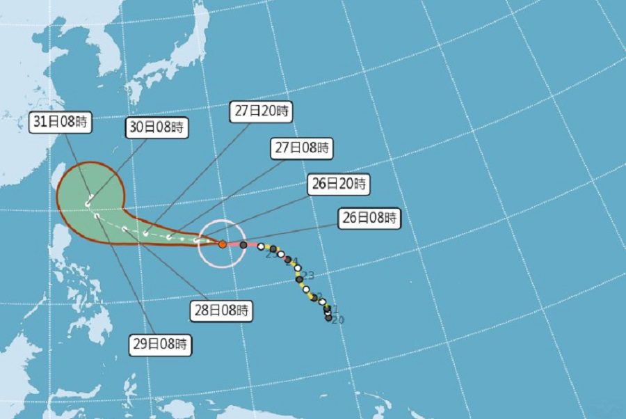 「瑪娃」颱風再度升格成強颱　鄭明典：接近強度巔峰