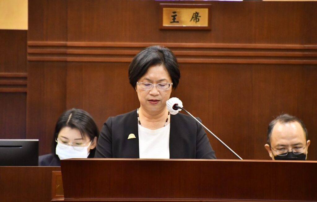 彰縣議會第20屆第1次定期會　王惠美：用「設計」思維與行動策略重塑彰化城市品牌