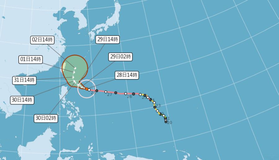 強颱瑪娃外圍環流影響　蘭嶼、綠島航線停航