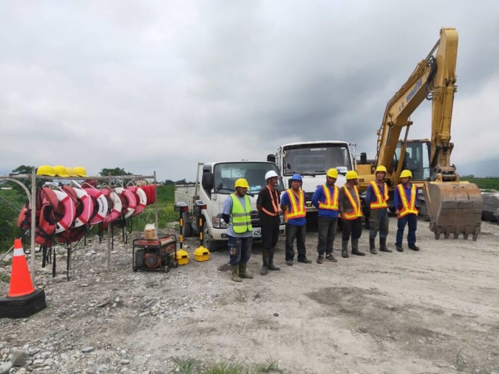 九河局整備兵分多路 嚴防強颱「瑪娃」襲花