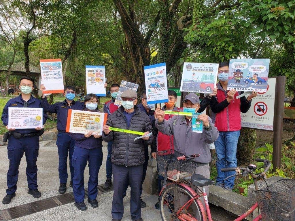 關懷長者安全用路觀念　維護行人行走安全領域！