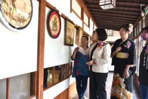 廖淑芬師生烙畫聯展　虎尾涌翠閣溫馨展出