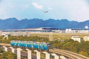 新華絲路：重慶渝北區打造空中陸海新通道   國際航空新樞紐