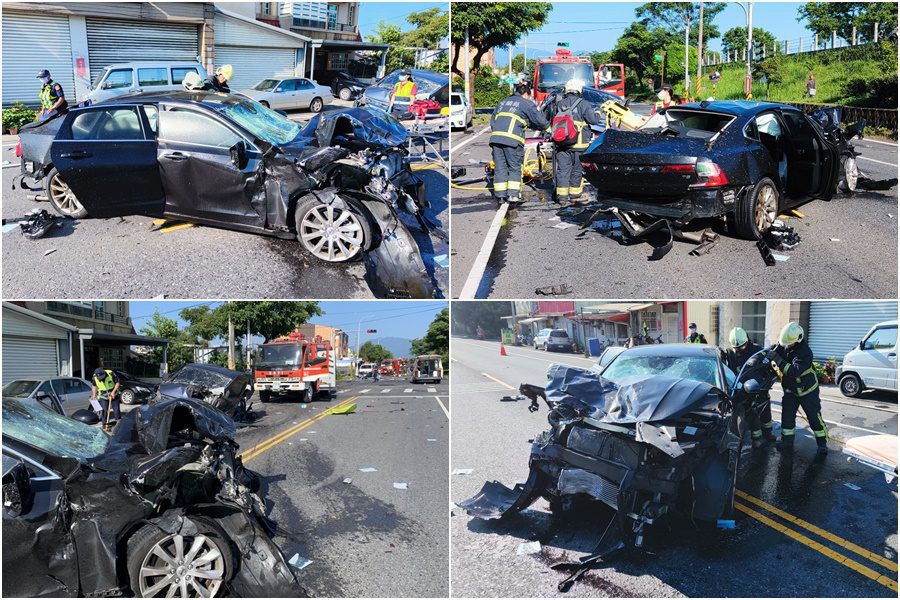 驚恐的早晨！　五結發生3死1重傷車禍