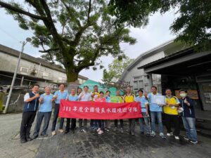 無尾港水環境巡守隊  獲全國優良巡守隊榮銜